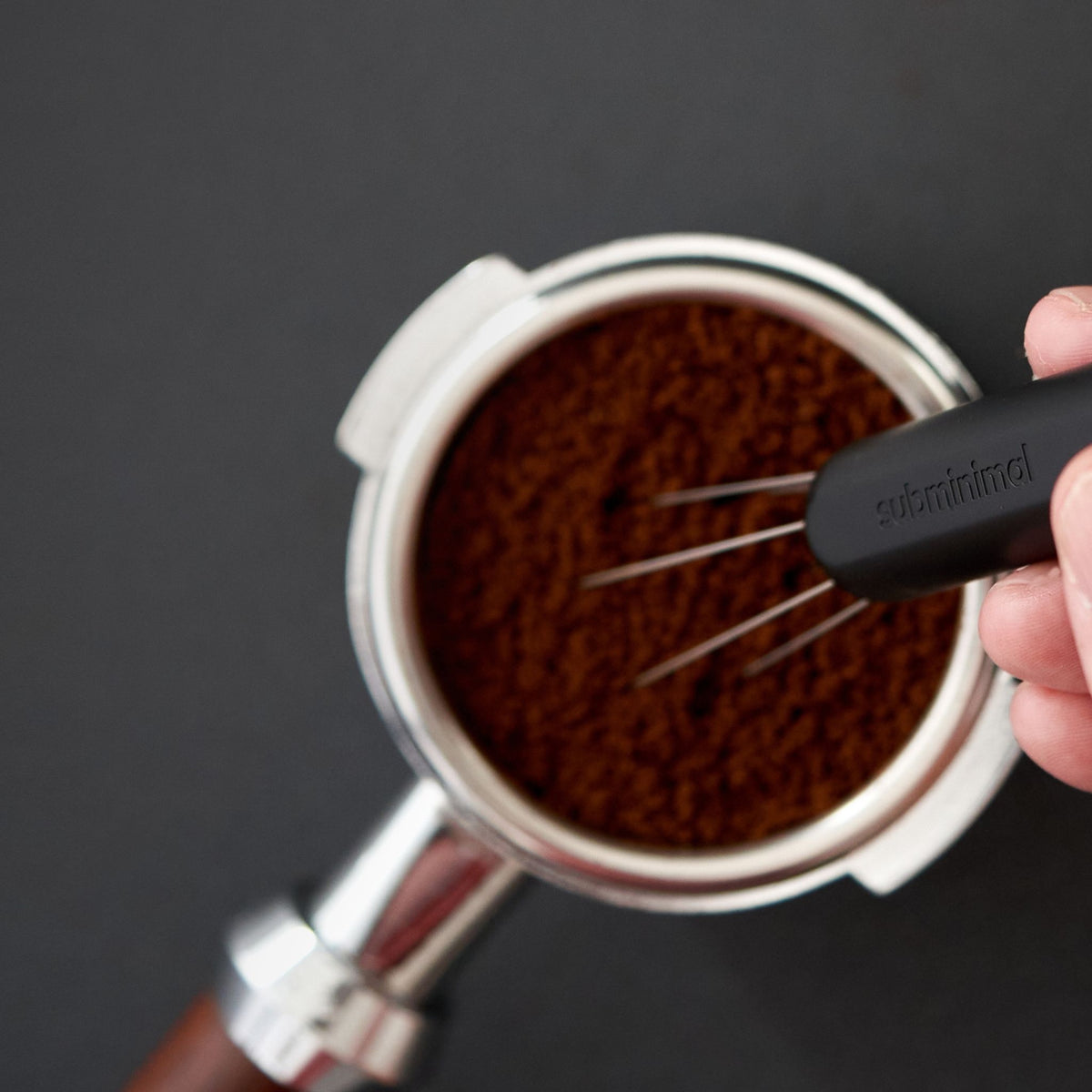 Subminimal WDT - Coffee distribution tool